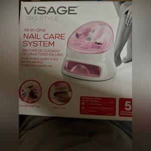 Sage All-In-One Nail Care System - Pink and White